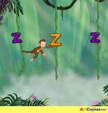 Feed Your Monkey By Clicking On The Letters You Hear In Our Swing With The Monkeys Game Kids Education Helping Kids Kids Learning