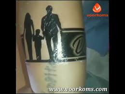 Mom Dad Hand Band Temporary Tattoo Voorkoms Youtube