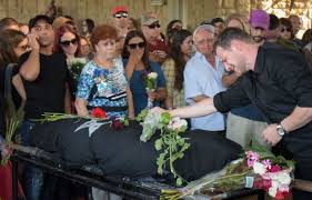 In the greek orthodox tradition, flowers are an acceptable gift to the family and may be sent to the funeral home or church prior to the funeral. Tensions Mar Funeral For Woman Who Fled Hasidic Life Committed Suicide The Times Of Israel