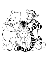 Winnie the pooh is startled to see a honeybee inside his jar of honey. Winnie The Pooh Coloring Pages Winnie The Pooh Coloring Pages Disney Coloring Pages Coloring Books Coloring Pages
