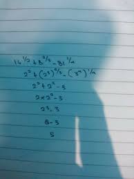 Tentukan Hasil Dari 16 Pangkat 1 2 8 Pangkat 2 3 81 Pangkat 1 4 Brainly Co Id
