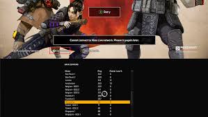 At the moment, we haven't detected any problems at apex legends. Quick Matchmaking Trick For Apex Legends Xboxone
