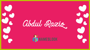 Trusted by 20m+ businesses, our online logo maker makes it easy to find the best logo for your business. Abdul Raziq Meaning Pronunciation Origin And Numerology Nameslook