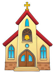 Church Building Vector Icon Stock Vector - Illustration of kirk, churches:  103097173