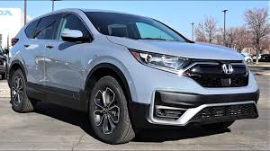 Black fabric • • colors. 2021 Honda Cr V Ex L Sonic Gray This Or The New Ford Bronco Sport Youtube