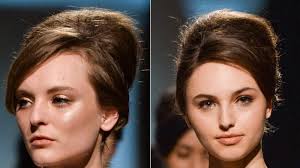 Mikael D backstage beauty: Deconstructed beehives and luminous skin dial up  the romance for Fall 2014