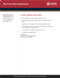 To find your dialup access number choices, you must select a state and area code. Campus Mailbox Information The First Year Experience