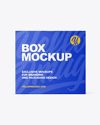You already have a license of this item. Paper Box Mockup In Box Mockups On Yellow Images Object Mockups