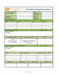 8d Problem Solving Process Report Template Word Flevypro Pertaining To 8d Report Format Template Progress Report Template Problem Solving Report Template