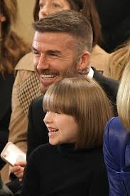 David Beckham just got flowers from daughter Harper