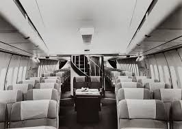 Pan Am 747 First Class Cabin Aircraft Interiors Vintage Airlines Air Travel