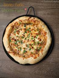 Make Pizza Hut Brunei S Signature Honey Garlic Chicken Pizza In The Comfort Of Your Own Honey Garlic Chicken Chicken Garlic Pizza Recipe Chicken Pizza Recipes