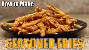 0g trans fat per serving serve with . How To Make Seasoned Fries The Checkers And Rally Burger Killer Recipe Youtube