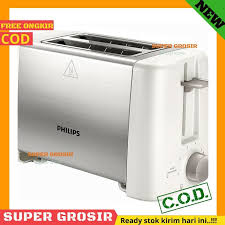 .bisa membeli pemanggang roti yang juga berbahan stainless steel, seperti philips toaster hd4825 yang memiliki desain minimalis berbahan baja anti karat. Philips Pemanggang Roti Pop Up Panggangan Pemanggang Listrik Alat Pemanggang Peralatan Masak Sg358 Shopee Indonesia