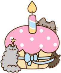 Discover Trending Pusheen Stickers Pusheen Happy Birthday Cute Doodle Art Pusheen Cute