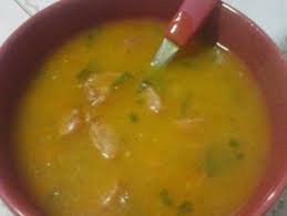 Caldo De Mandioca Da Ana Maria Braga Sopa De Mandioca Com Linguica Receita Sopas Receitas Receitas Receitas De Caldos