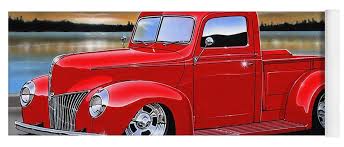 Image result for Red 1940 Truck