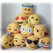 Emoji Hangulat Smile párna - Ajándék Varroda