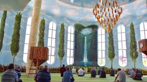 Juli 2017 assirygrckubah via assirygrckubah.com. Cat Masjid Warna Biru Nusagates