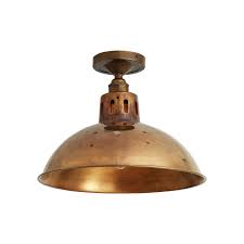 They help maximise space, whilst still guaranteeing an even distribution of light, and you can rest assured the correct flush ceiling light won't dominate the space. Paris Industrial Vintage Flush Ceiling Light 30cm Mullan Lighting