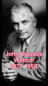 John Broadus Watson Conductismo #johnbraoaduswatson #conductismo  #psicología #miedo #aprendido #perros #gatos #ratas #comportamiento