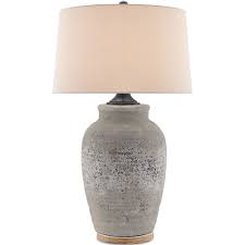 Rustic Gray Concrete Table Lamp Rustic Table Lamps Concrete Table Lamp Table Lamp