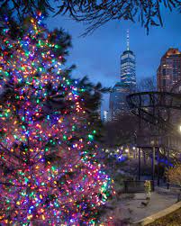 Max Guliani On Twitter Battery Park City Holiday Tree Holiday Lights