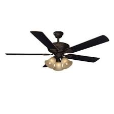 Hampton Bay Campbell 52 In Indoor Mediterranean Bronze Ceiling Fan With Light Kit And Remote Control 41350 The Home Depot Ceiling Fan Ceiling Fan Installation Bronze Ceiling Fan