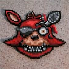 Five Nights At Freddy S Fnaf Withered Foxy Hama Perler Bead I Couldn T Find The Original Pokemon Cross Stitch Perler Patterns Perler Beads Designs
