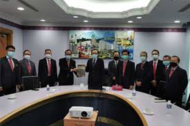 Government increases budget allocation to local authorities. Courtesy Call To The Ministry Of Local Government Housing Sabah Acem