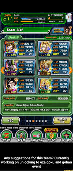By the way to unlock vegito and gotenks beat the whole game without losing once. Any Suggestions For This Team Currently Working On Unlocking To Eza Goku And Gohan Event Memes Super Saiyan God Funny Dragon