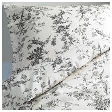 Alvine Kvist Housse De Couette Et Taie S Blanc Gris Deux Places Grand Deux Places Magasinez Ici Ikea Ikea Duvet Cover Ikea Duvet Ikea Bed