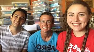 One year olds helping with household chores