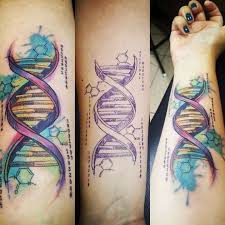 Pin By Miria Nataly Carvalho On Imagens 3 Dna Tattoo Nerdy Tattoos Biology Tattoo