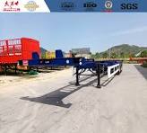 Factory price 45FT gooseneck skeleton trailer for sale,45FT ...