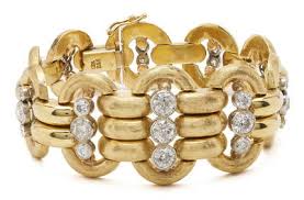 Navajo Opal Link Bracelet Sterling Silver Calvin Begay Touch Of Santa Fe Tsf