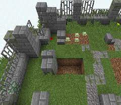 Minecraft medieval village blueprints | minecraft town. Medieval Village Cemetery Blueprints For Minecraft Houses Castles Towers And More Grabcraft