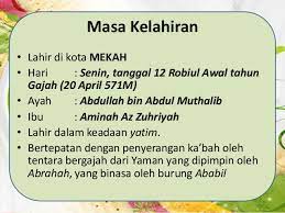 Tanggal kelahiran (lahir) dan wafat nabi muhammad wafatnya nabi muhammad para ahli sejarah nabi sepakat bahwa nabi muhammad lahir di makkah pada hari senin bulan rabiul awal bertepatan dengan tanggal 26 april 570 atau 571 masehi. Shollu Alan Nabi Hari Ini 20 April 2017 Nabi Muhammad Lahir 1 446 Tahun Silam