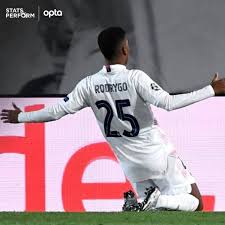 1 Real Madrid S Rodrygo Goes Has Become The First Player Born In The 21st Century To Score Five Goals In The Champion Real Madrid Madrid Real Madrid Castilla