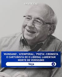 LEGADO Luis Fernando Verissimo, um dos maiores escritores e cronistas do  Brasil, morreu neste sábado (30/08), após complicações de saúde, deixando  um legado que transcende gerações. Reconhecido pelo humor ácido,  inteligência e