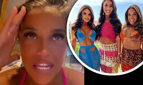 New TOWIE star Pia Smith reveals 'half the show's cast' were booted off  flight