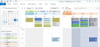 Combine And Print Multiple Outlook Calendars