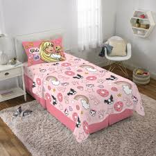 More buying choices $30.00 (2 used & new offers) dream works minion girls twin sheets set. Mattel Barbie Twin Bed In A Bag With Bonus Tote Bedding Set 5 Piece Walmart Com Walmart Com