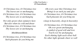 O Christmas Tree Lyrics Letter Note Player