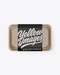 Free lunch box mockup to showcase your food packaging design in a photorealistic look. Lunch Box Mockup Top View Psd Template Free Mockups Psd Mockups Templates