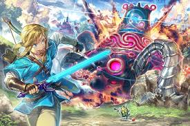 The Legend Of Zelda Breath Of The Wild рецепты Zelda Breath Wild Link Video Game 24 X 16 Large Wall Poster Art Print Decor Ebay Legend Of Zelda Breath Legend Of Zelda Zelda Art