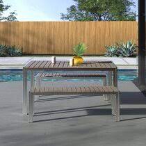 Maybe you would like to learn more about one of these? Outdoor Dining Bench Set Wayfair