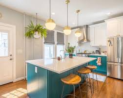 mid century modern kitchen design