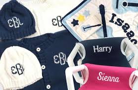 Personalized baby blankets and embroidered baby throw blankets for baby shower gift, appropriate for christening gift, nursery blanket bedding for baby or as keepsake baby gift, religious baby gift. Personalized Baby Gifts Elegant Child