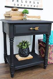 See more ideas about painted furniture, chalk paint, redo furniture. How To Paint Furniture With Black Chalk Paint Girl In The Garage